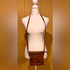 Small Tan Cross Body
